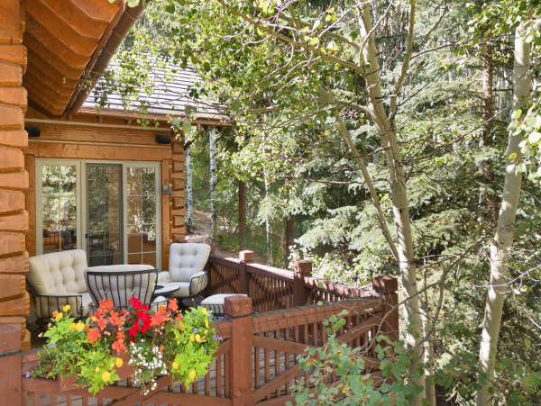 Ski in via Bedstraw and shuttle out Bachelors Gulch Residence